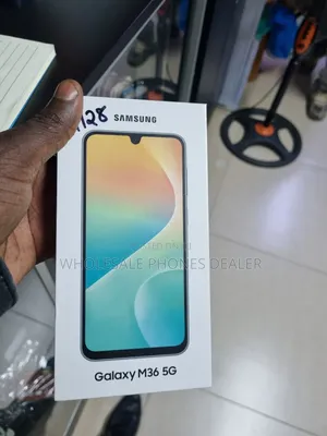 New Samsung Galaxy M36 5G 128 GB Black