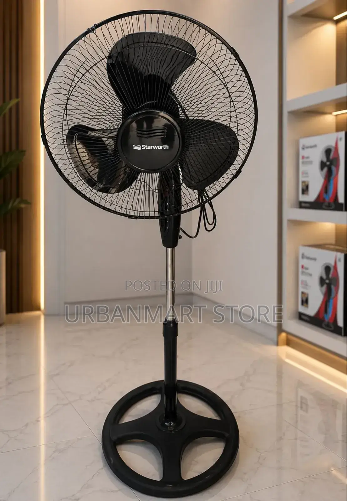 Starworth Round Base Stand Fan 16 Inch
