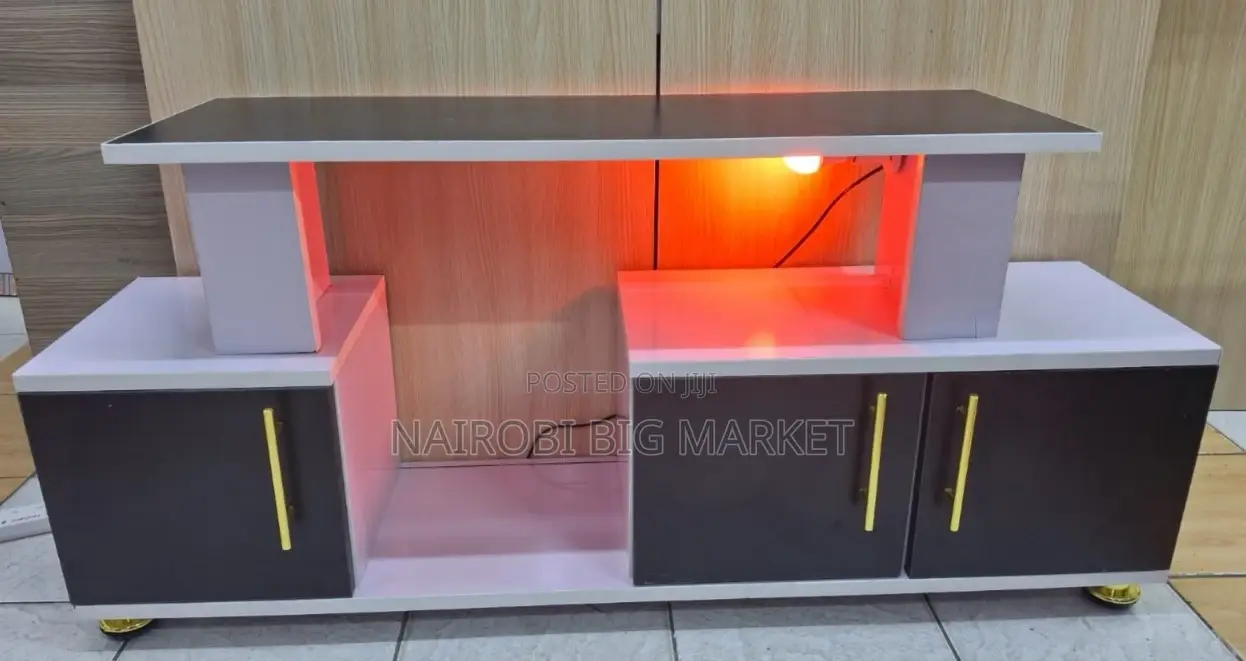 Istanbul 2 Modern Tv Stand With Led Lights