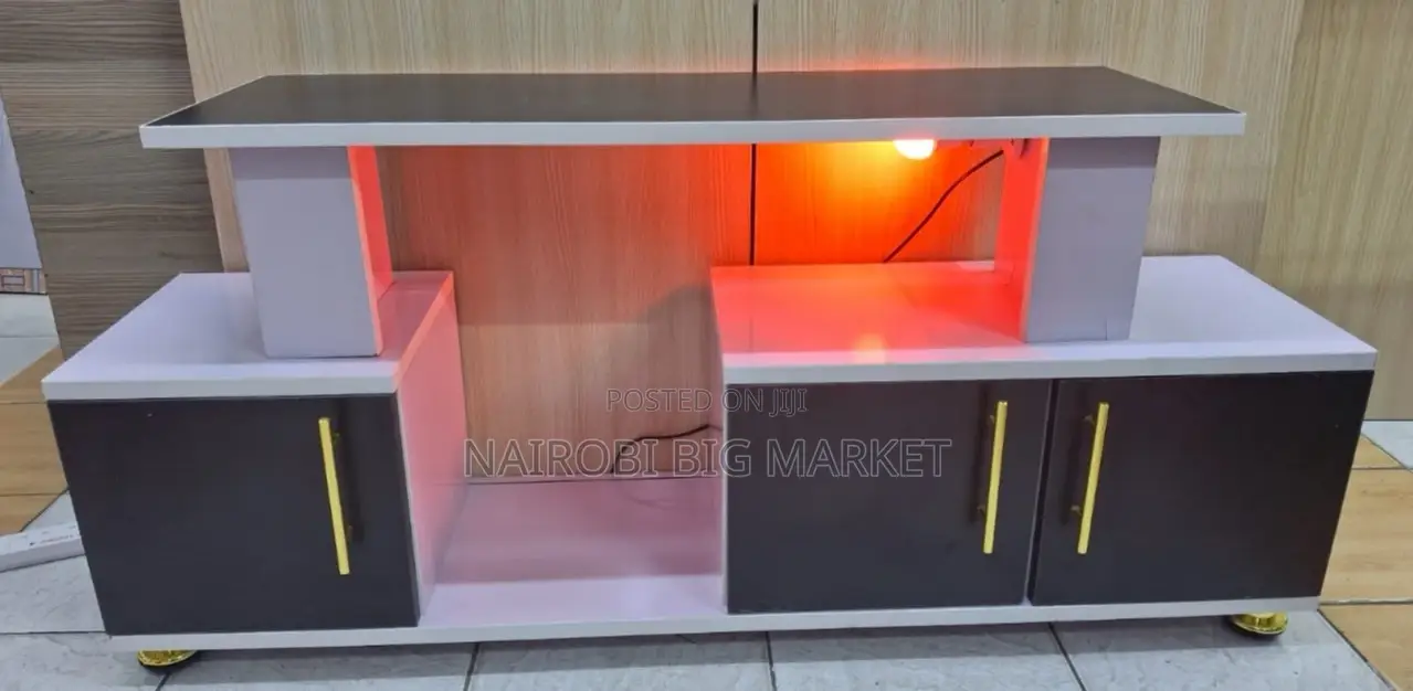 Istanbul 2 Modern Tv Stand With Led Lights