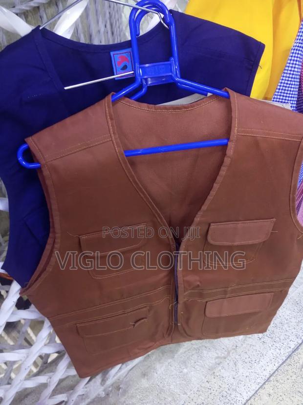 Dark Brown Safety Jacket