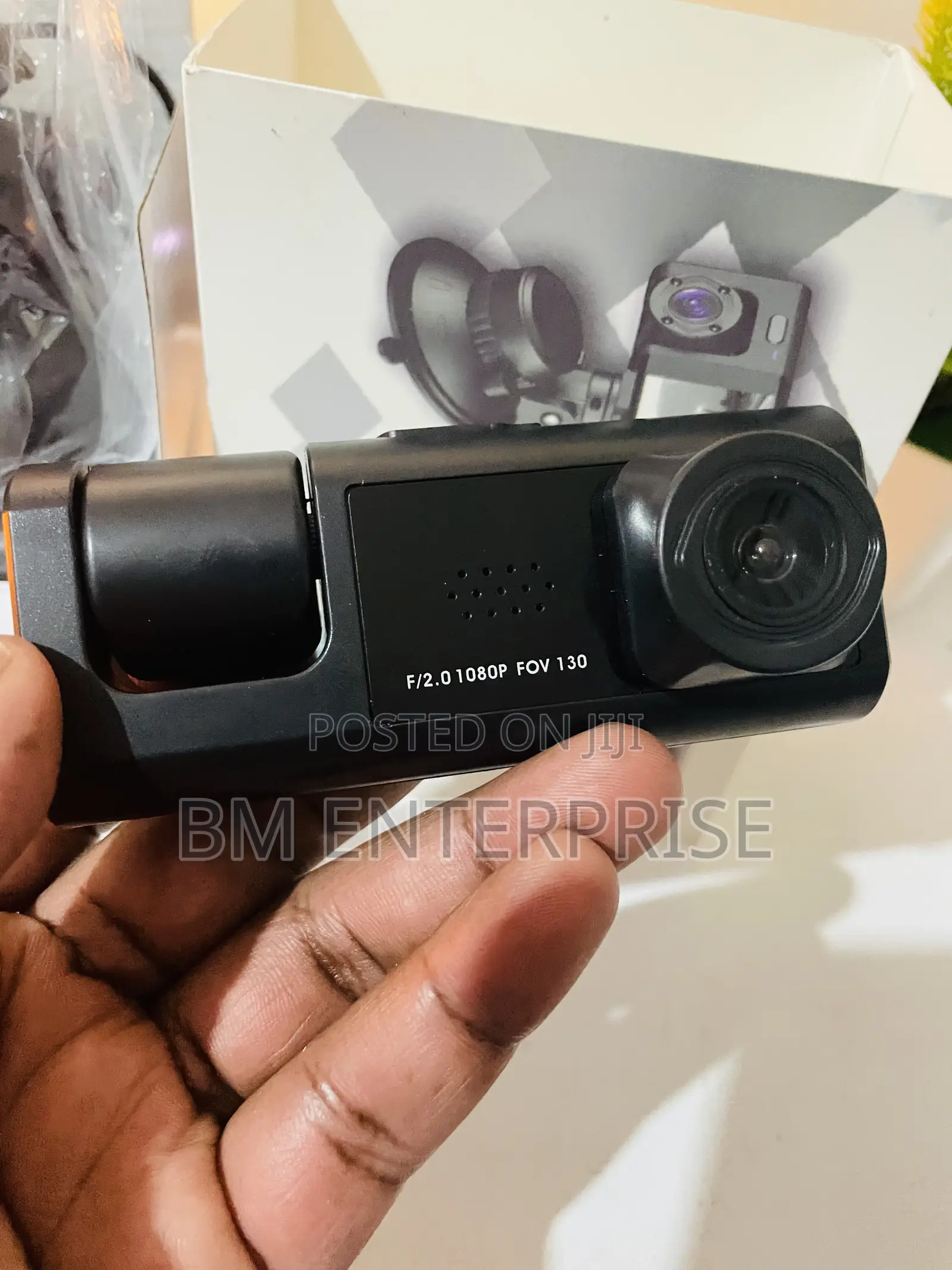 1080p Dashboard Camera With Reverse Camera