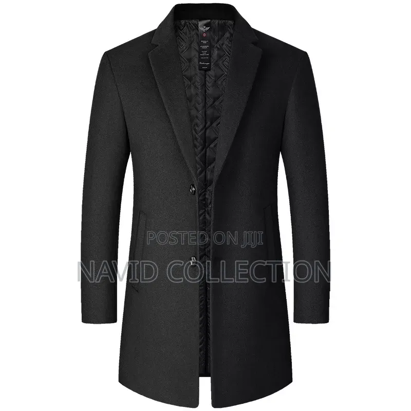 Men's Woolen Trenchcoat