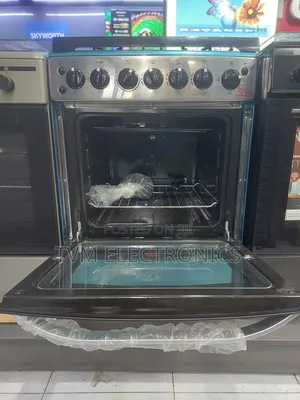 Eurochef 60x65cm Cooker 3 Gas + 1 Electric Burner With Electric Oven