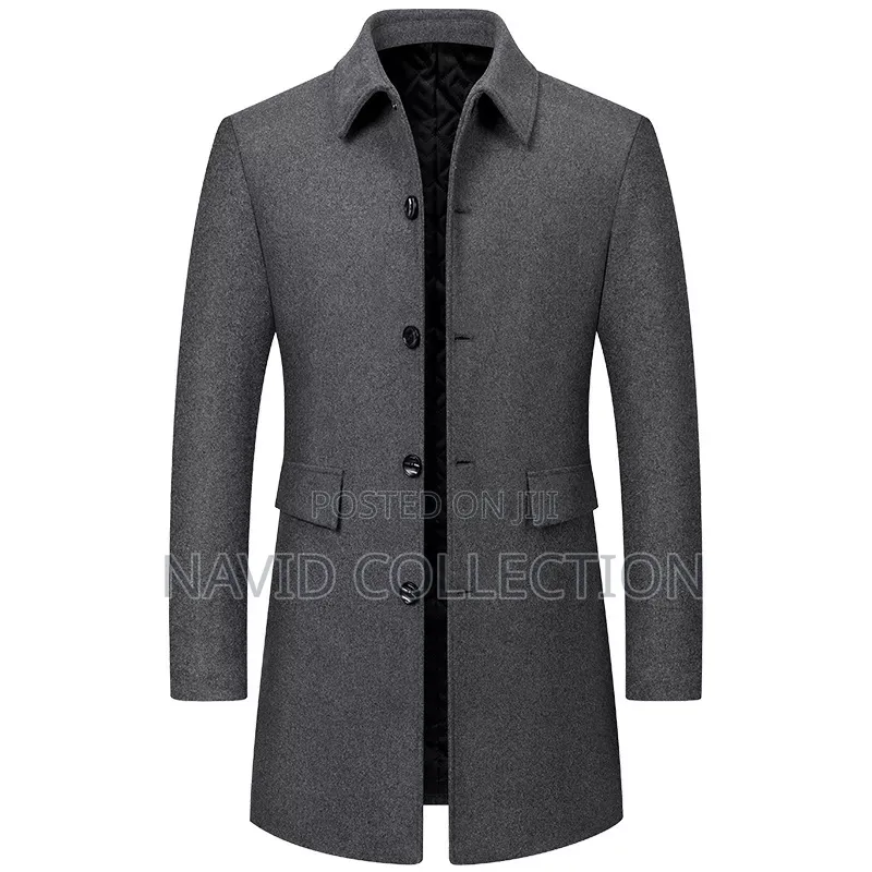 Charcoal Grey Trenchcoat