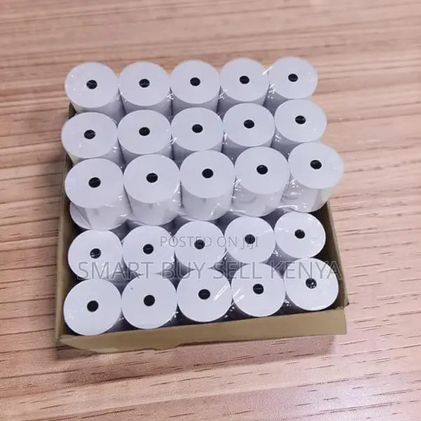 Consistent Size 50 Pieces 80mm By 80mm By 13mm Thermal Paper Rolls