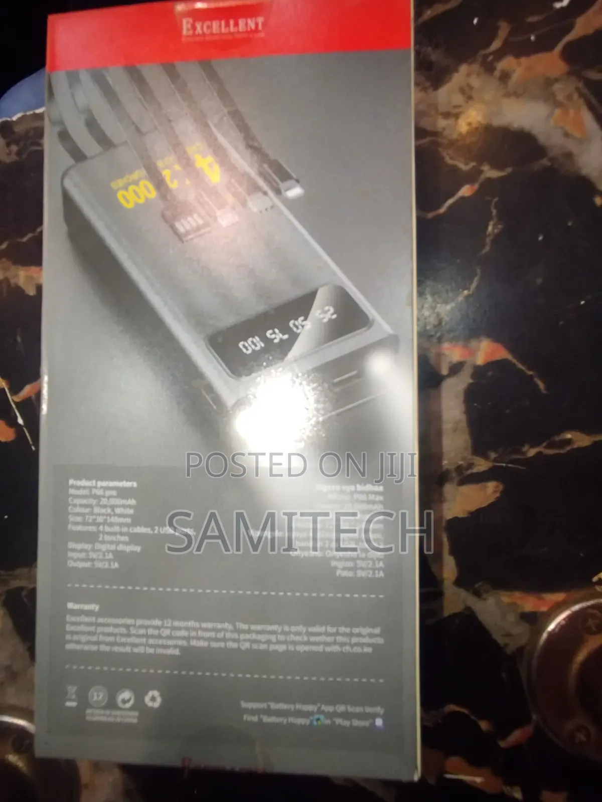 Excellent 20000mah Power Bank