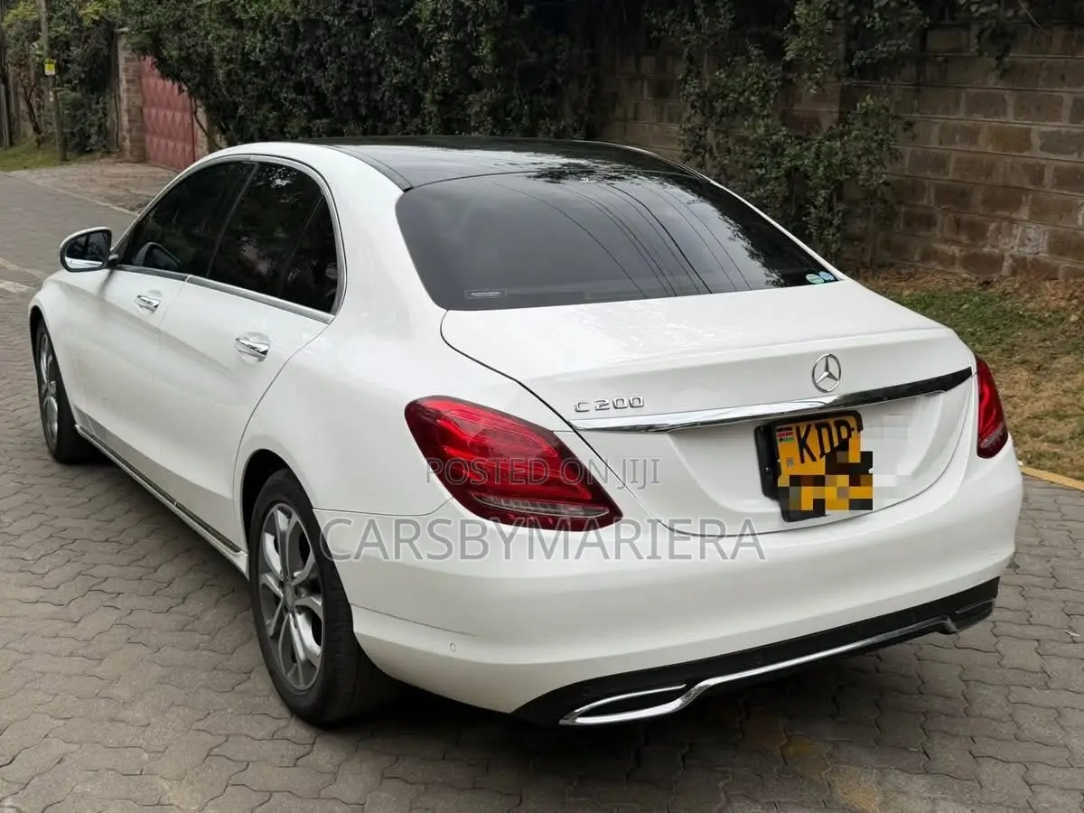 Mercedes-Benz C200 2016 White
