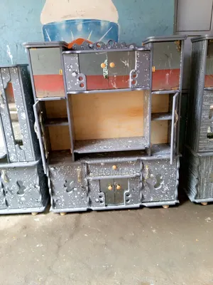 Wall Unit -Shelving Units , 32 Inch Tv Framed