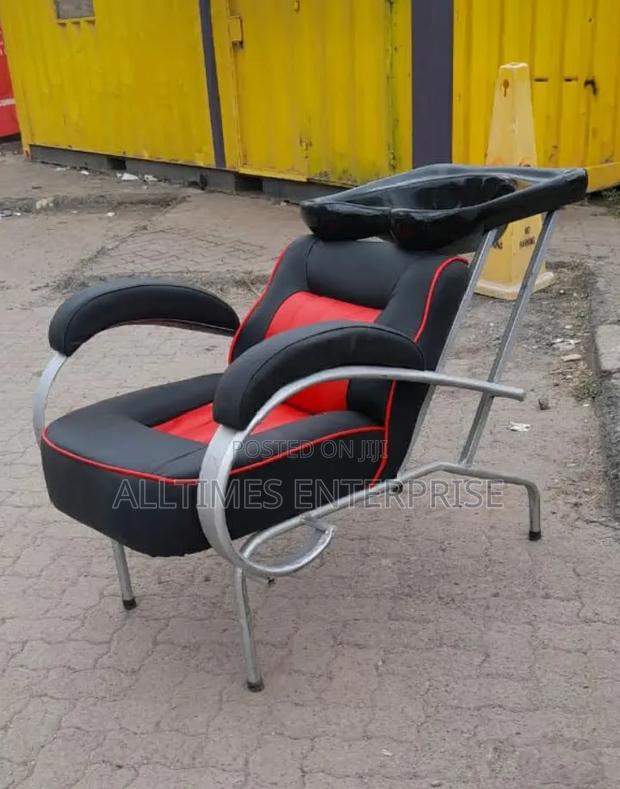 Modern Barber Chair With Sink for Cormatial Use - main view