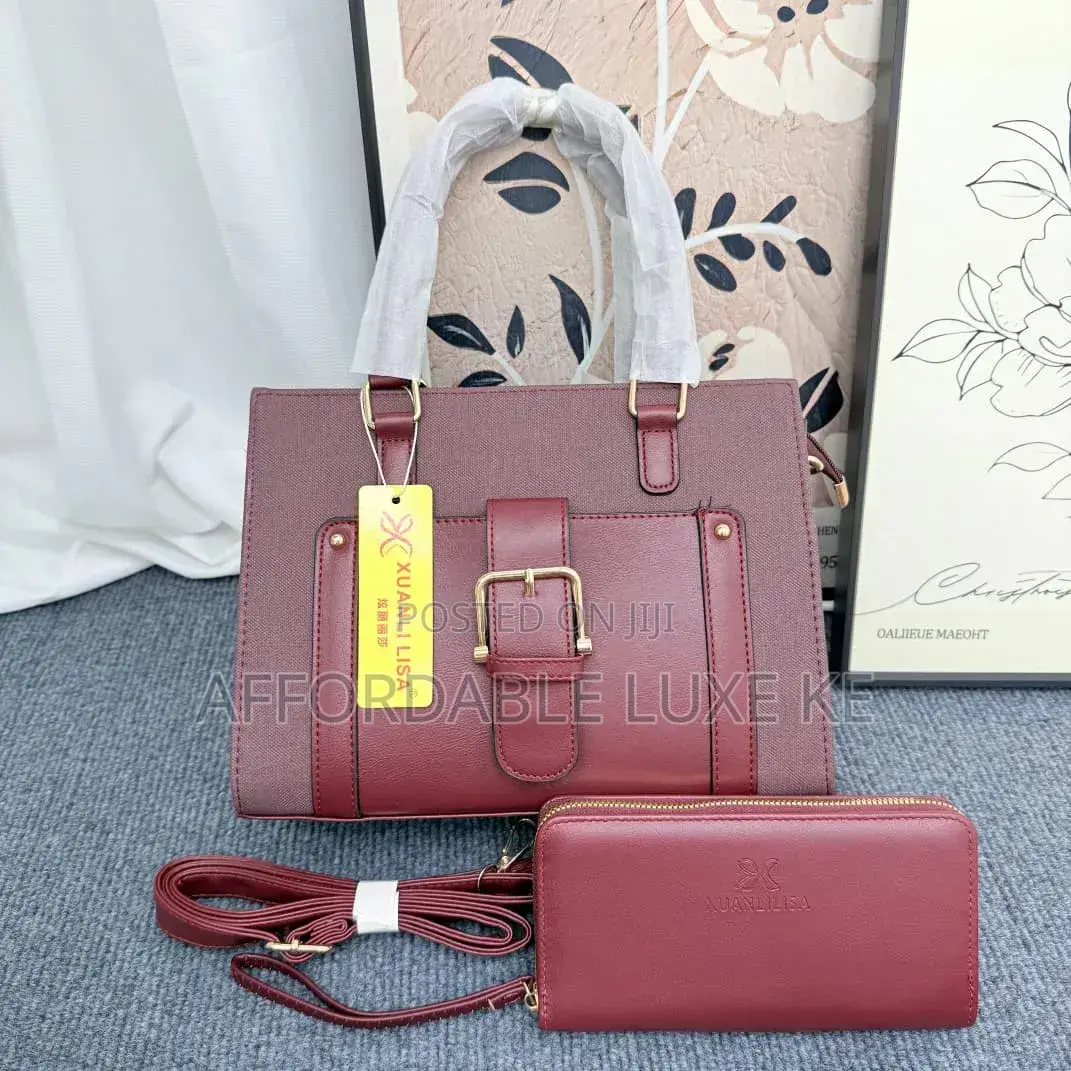 2 in 1 Luxurious Women Handbag- Premium Quality