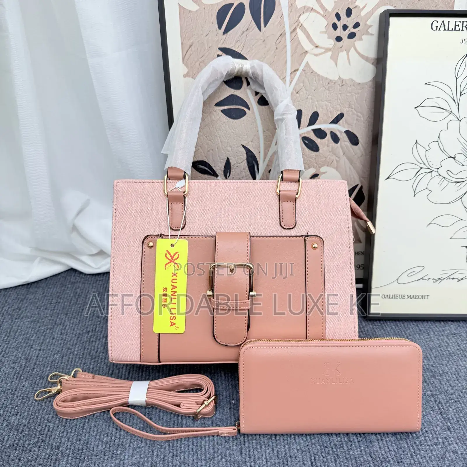 2 in 1 Luxurious Women Handbag- Premium Quality