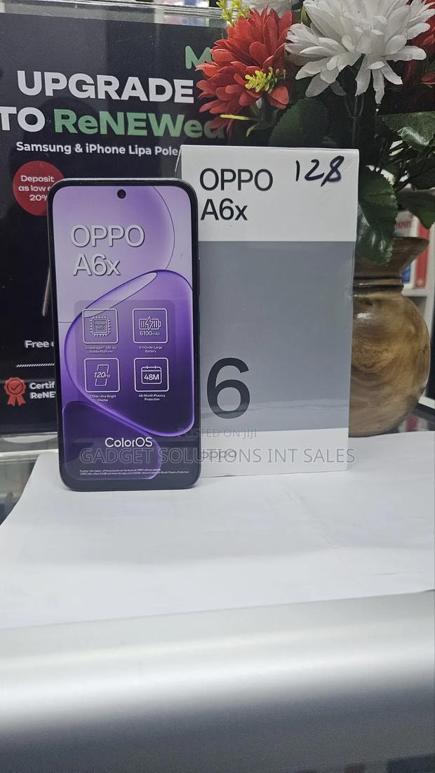 New Oppo A6x 128 GB Purple