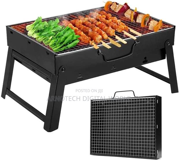 Portable Charcoal Grill,Foldable BBQ Grills With Handle - thumbnail 2
