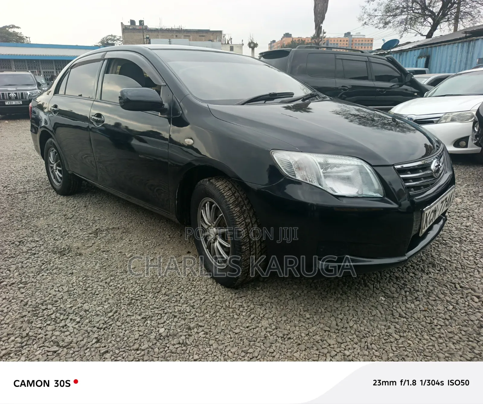 Toyota Axio 2010 Black