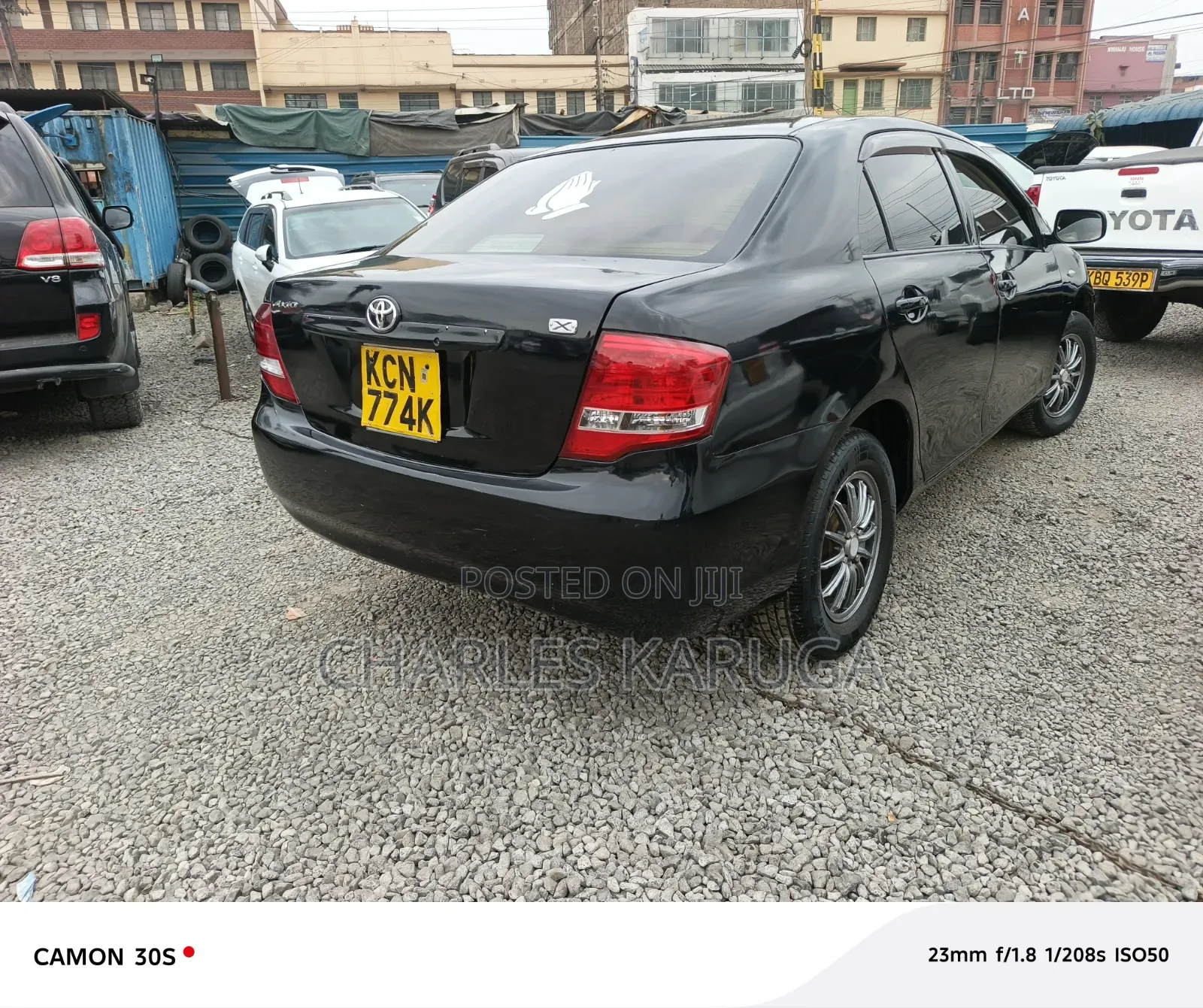 Toyota Axio 2010 Black