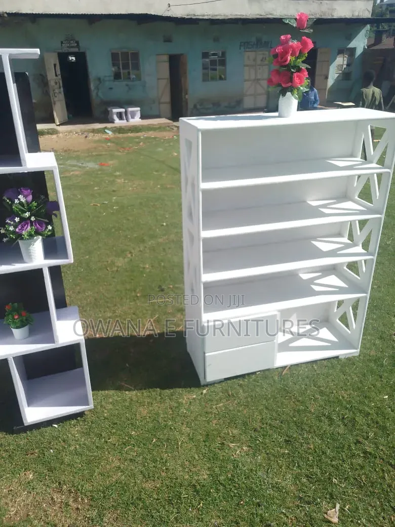 White Modern Shoe Rack
