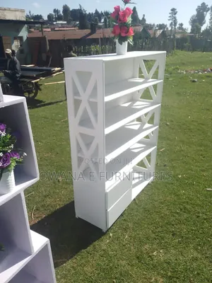 White Modern Shoe Rack