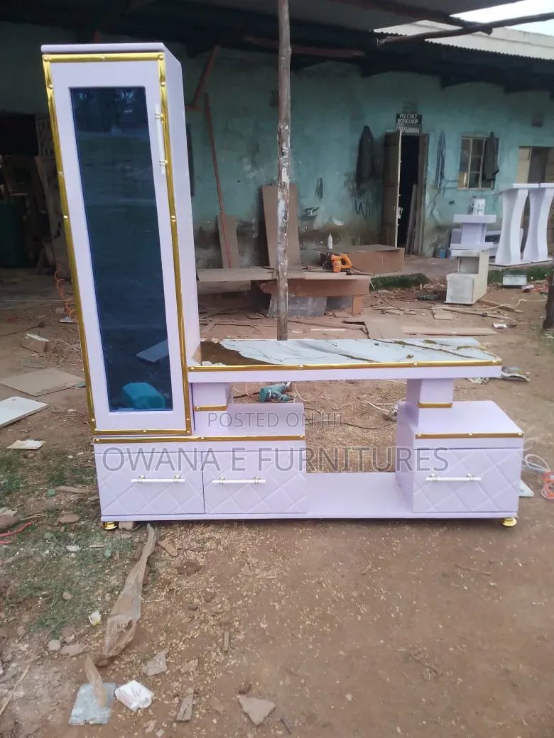 Gold White Tv Stand