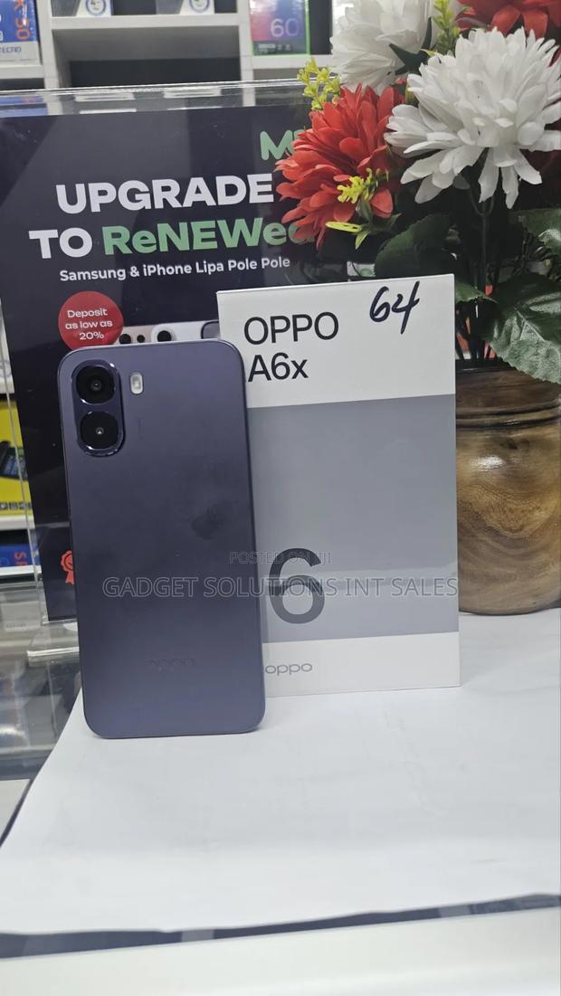 New Oppo A6x 64 GB Blue