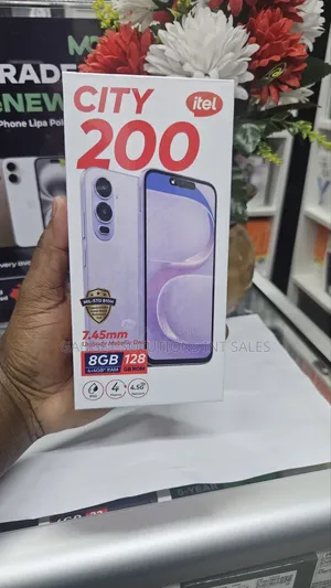 New Itel City 200 128 GB Black