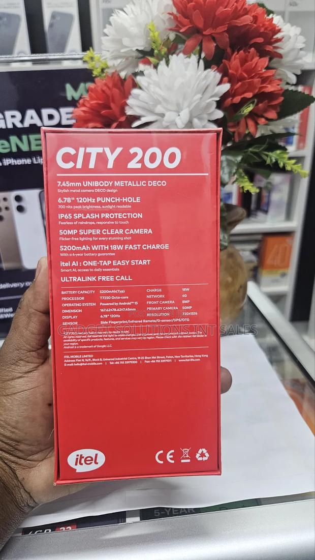 New Itel City 200 128 GB Black - thumbnail 2