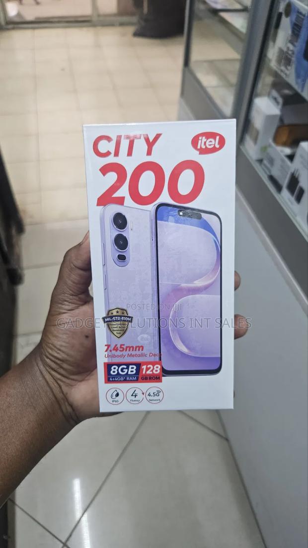 New Itel City 200 128 GB Black - thumbnail 3