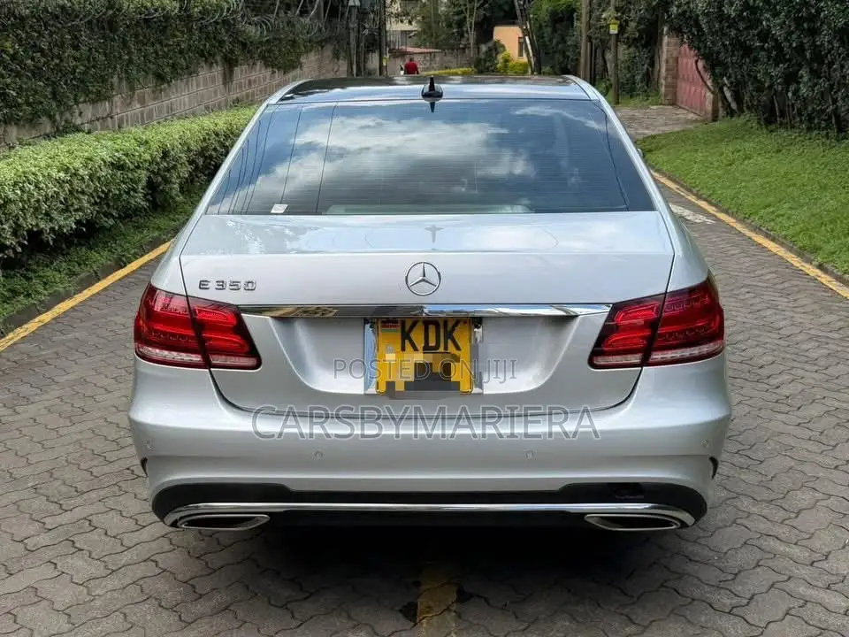 Mercedes-Benz E350 2014 Silver