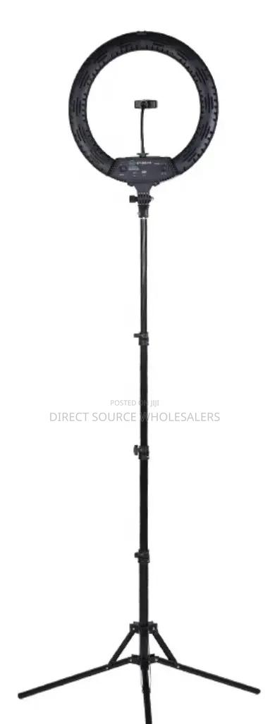 Portable 14 Inch Led Ring Light With Adjustable Stand - thumbnail 2