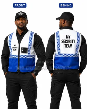 Reflector Jacket ( White/Blue Reflector Jacket)