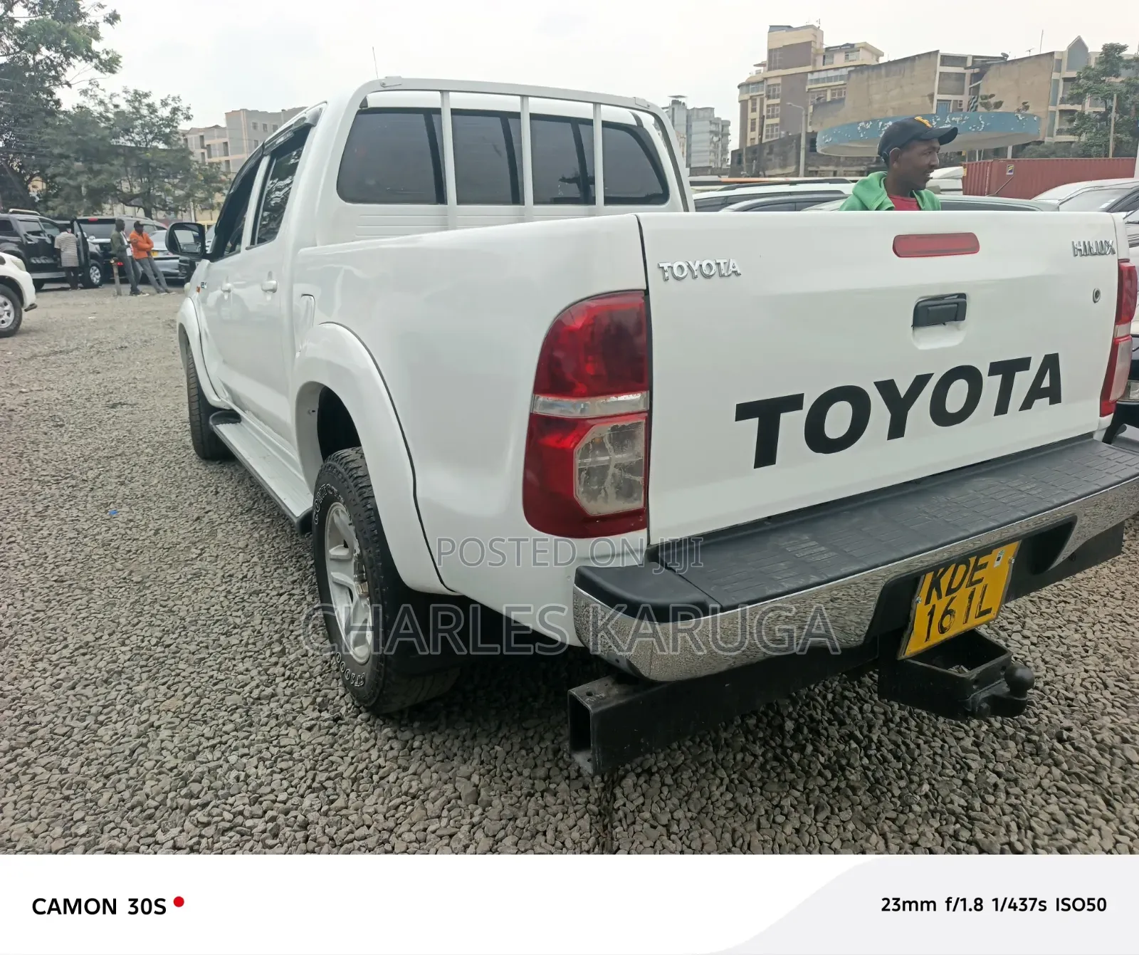 Toyota Hilux 2014 White