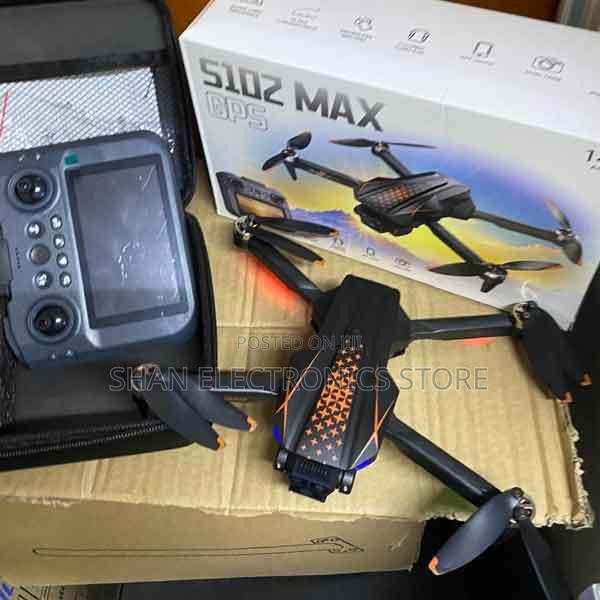 Quadcopter With Brushless Motor GPS Drone Dual Camera S102 Max