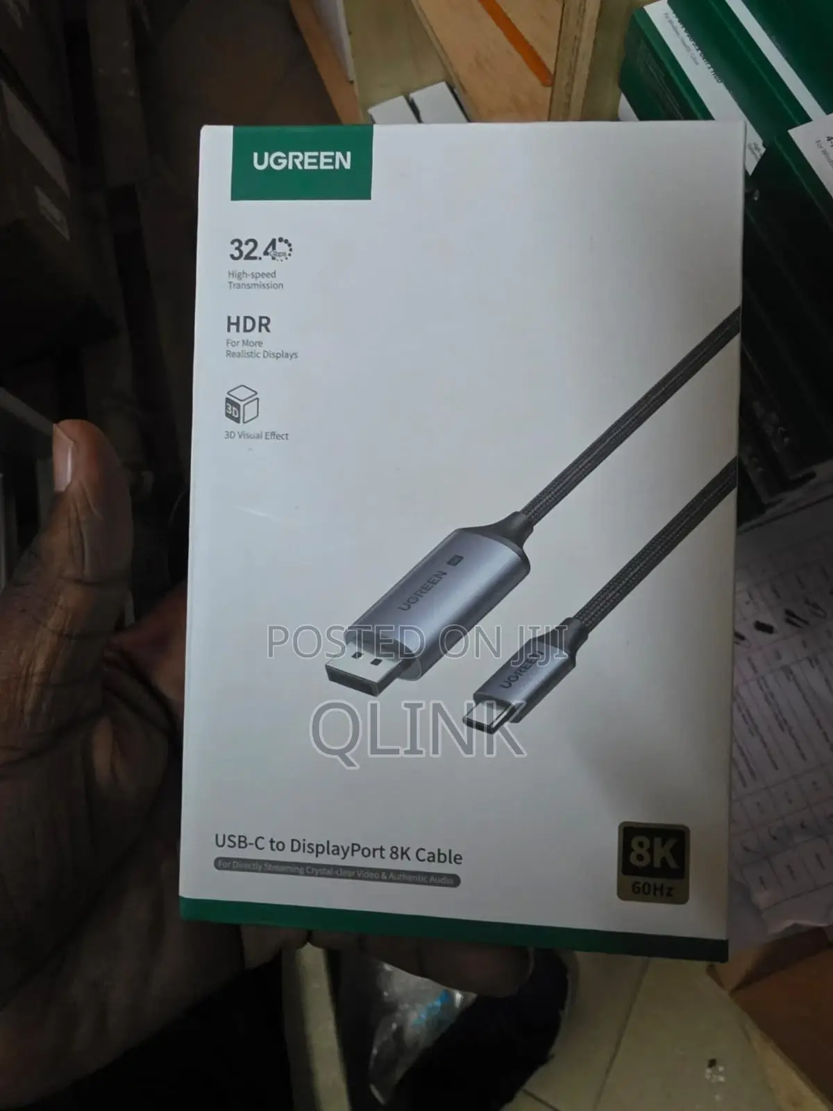 Ugreen Usb-c To Displayport Cable 1m