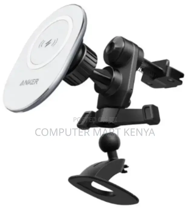 Anker Powerwave Magnetic Charging Car Mount Black+White(Car)