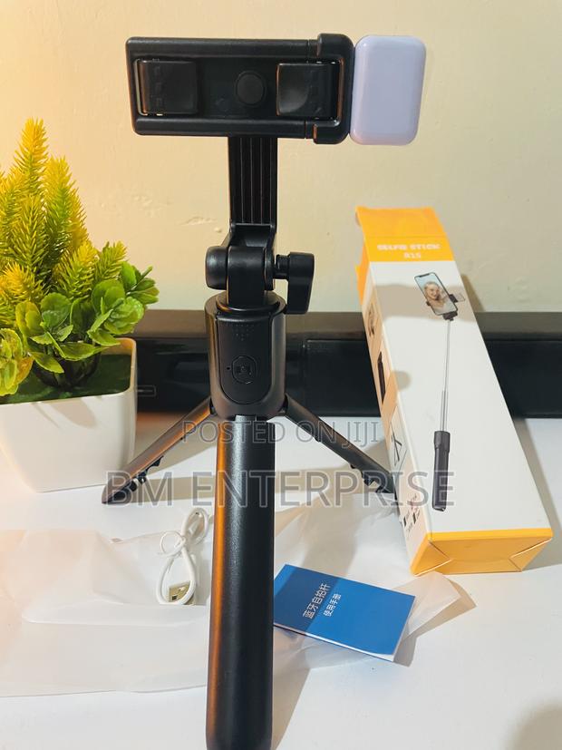 Travel Tripod With Led Light