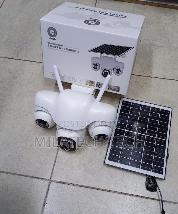 4g Triple Lens PTZ V380 Security Camera