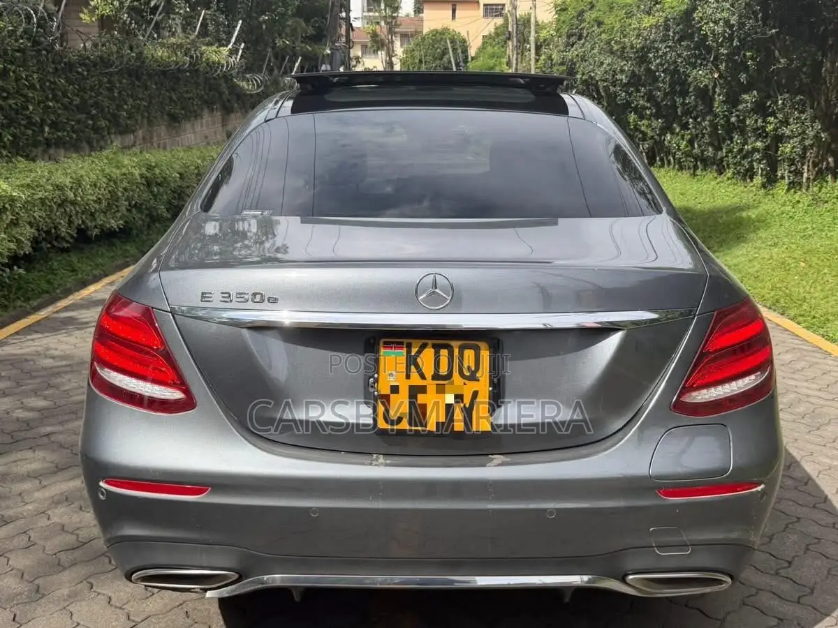 Mercedes-Benz E350e 2017 Silver