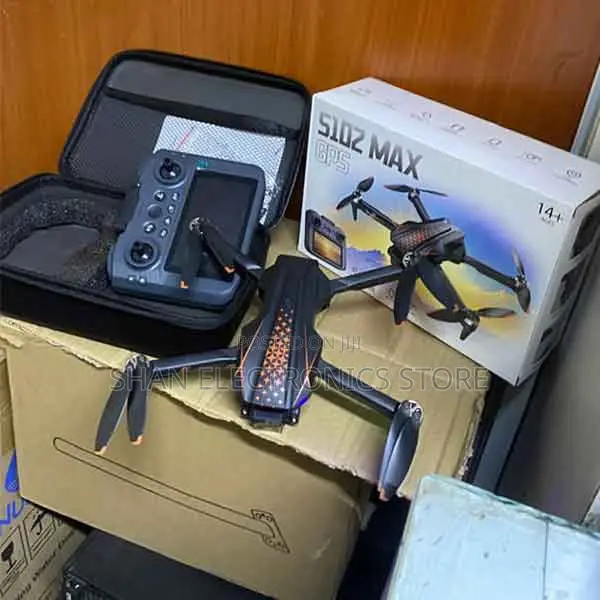 Smooth Performance S102 GPS Rc Quadcopter – Foldable Drone for Outdoor