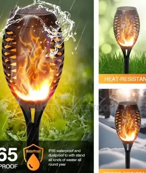 *Solar Flickering Garden Flame Lights*