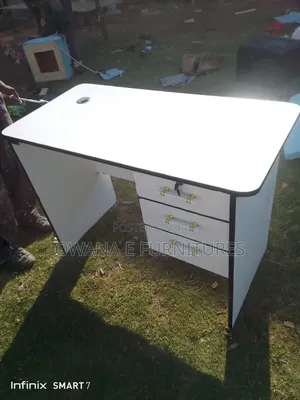 White Office Desk