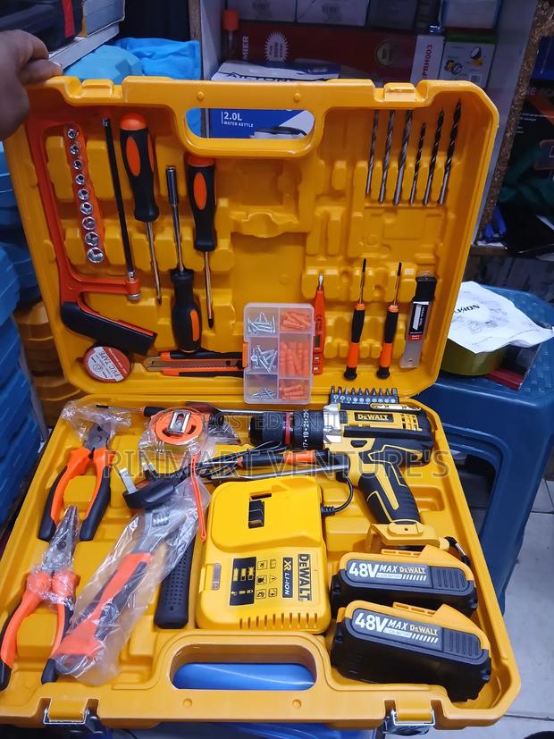 Dewalt Cordless Drillset 48v/ Cordless Drillset 48v - thumbnail 2