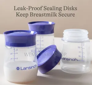 Lansinoh Breastmilk Storage Bottles/Cups Set