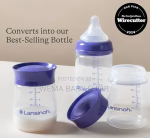 Lansinoh Breastmilk Storage Bottles/Cups Set