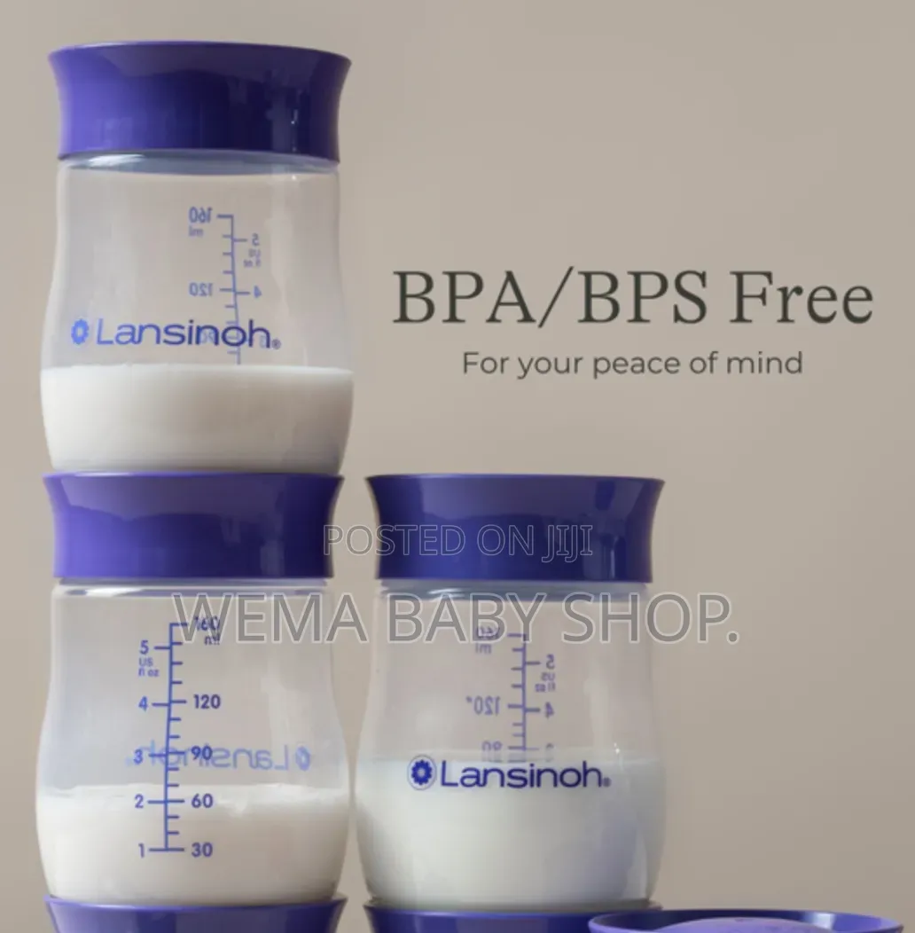 Lansinoh Breastmilk Storage Bottles/Cups Set