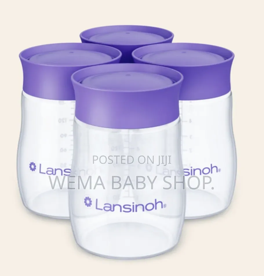 Lansinoh Breastmilk Storage Bottles/Cups Set