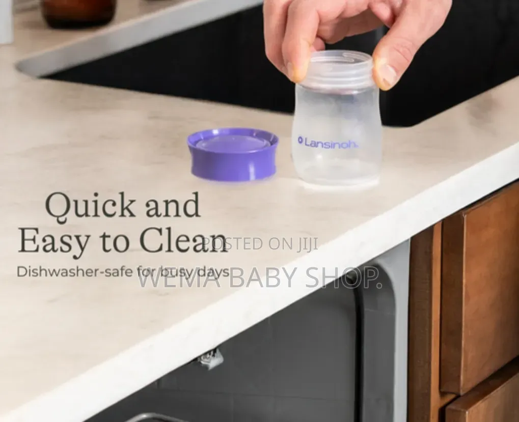Lansinoh Breastmilk Storage Bottles/Cups Set