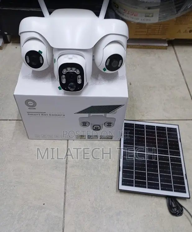 V380 4g Ai Triple Lens Surveillance Camera | 24/7 Smart Security