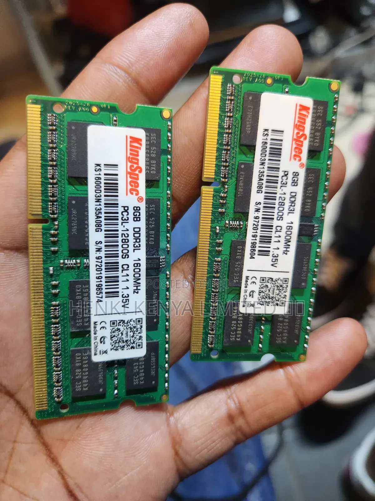 8gb Ddr3l Laptop Ram