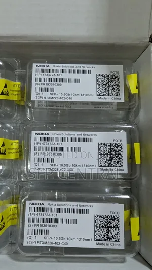 Nokia Fotb 473472a.101 Sfp+ 10.5gb 10km 1310nm I-Temp Transceiver