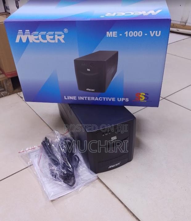 Mecer 1000va 600w Ups Battery Backup for Electronics